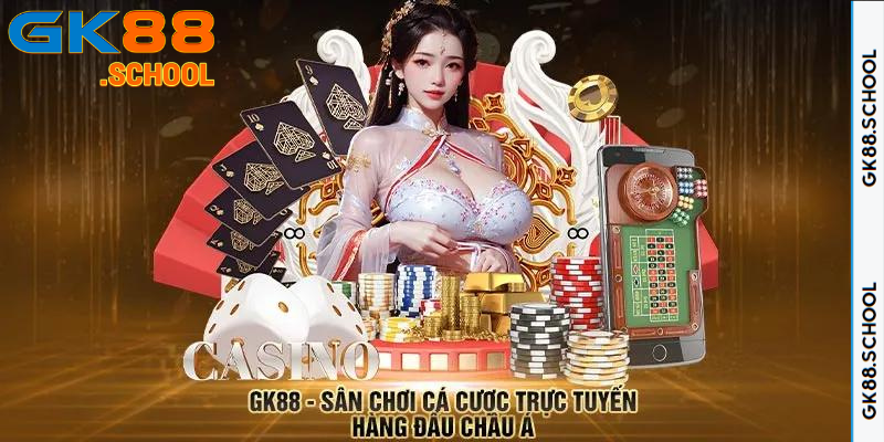 Các bước tham gia sân chơi Casino GK88 